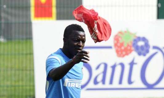 Primo giorno da rossonero per Sulley Muntari