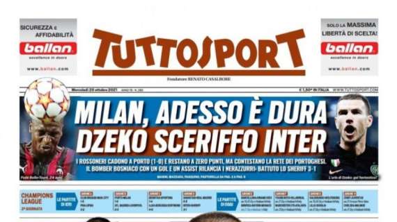 Prima TS - Dzeko sceriffo Inter