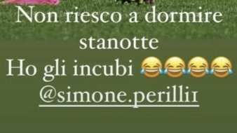 Frattesi tagga Perilli e gli rivela la propria insonnia: "Ho gli incubi"