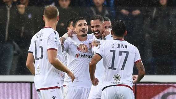 Coppa Italia, l'Inter sfiderà il Cagliari agli ottavi: i sardi superano la Samp 2-1, decidono Cerri e Ragatzu 