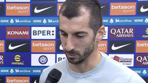 Mkhitaryan: "Non possiamo giocare così in difesa, lo sappiamo. Bis scudetto? Nessuno pensa sia facile"