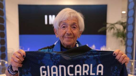 La signora Giancarla: "Tutti tifavano Milan e Juve, ma io amavo il nerazzurro"