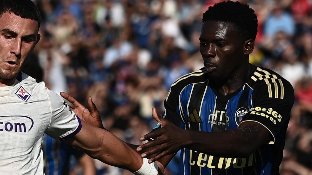 Pisa, tegola Akinsanmiro: lussazione alla spalla per il giocatore in prestito dall'Inter