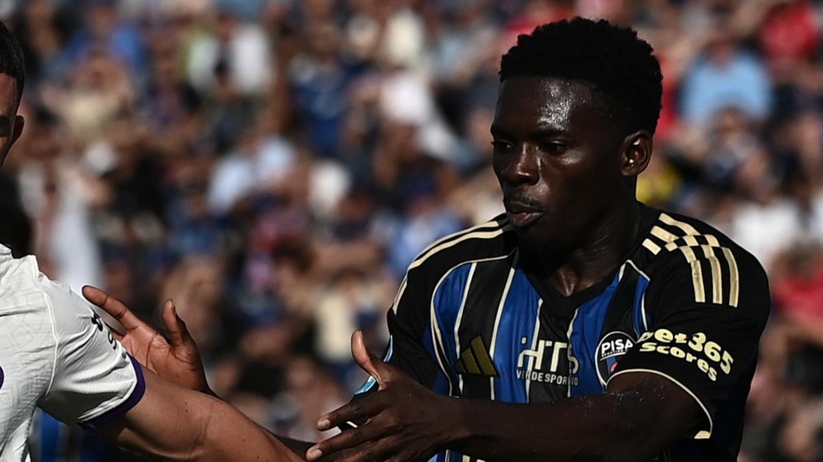 Problema alla spalla, Pisa in ansia per Akinsanmiro. Gilardino: "Spero nulla di grave, contiamo su di lui"