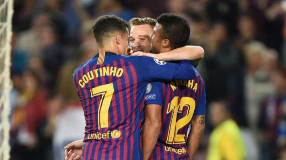 E all'ottava l'Inter si fermò: Rafinha e Jordi Alba lanciano il Barça