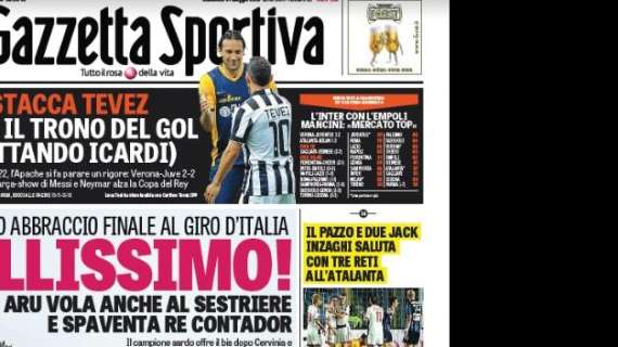 Prime pagine - Mancini avrà un mercato top: "Mi fido"