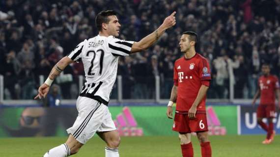 Da 0-2 a 2-2, la Juve rimonta il Bayern in Champions