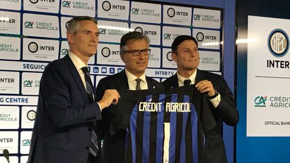 Credit Agricole si lega all'Inter. Antonello: "Partnership triennale"