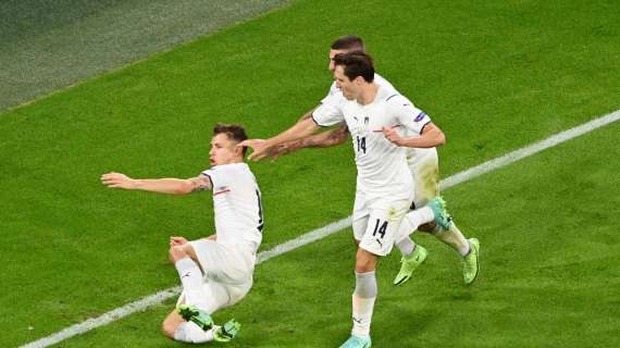 Barella, decimo gol azzurro agli Europei: vicino il record del Mondiale 2006