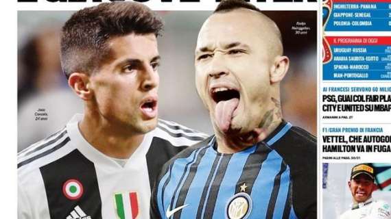 Prima TS - E' già Juve-Inter, in Italia e in Europa