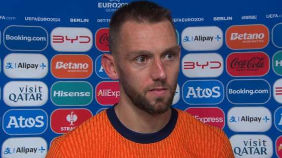 De Vrij MVP di Olanda-Turchia: "Ho un anno di contratto con opzione, mi vedo ancora all'Inter"