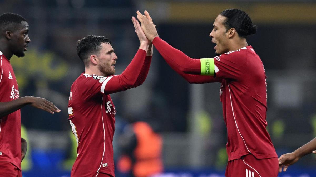 Liverpool, Robertson: "Risultato enorme. La trattenuta di Bastoni su Wirtz? Sembrava davvero soft, ma..."