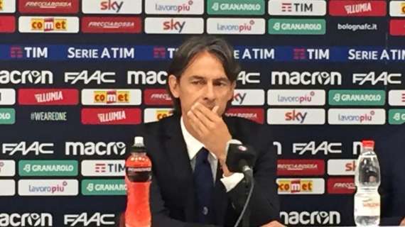 Bologna, l'augurio di Inzaghi: "Spero che lo 0-3 contro l’Inter non ricada sulla mentalità dei ragazzi"