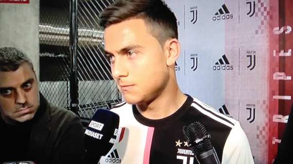 Dybala: "Io all'Inter? Rispetto la Juve, non parlo di altre squadre"