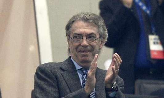 Moratti arriva allo stadio, nessuna parola ai cronisti