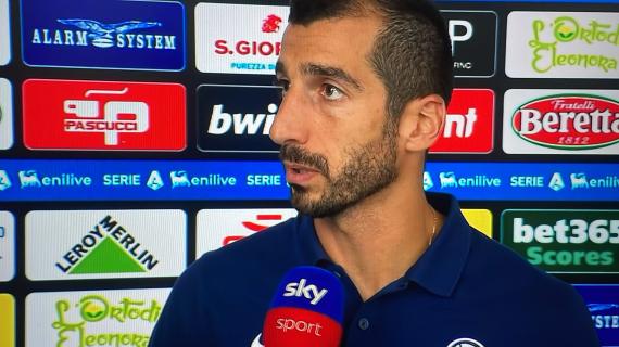 Mkhitaryan a Sky: "Da Inzaghi a Chivu sono cambiate poche cose. Voglio essere al top e aiutare l'Inter"