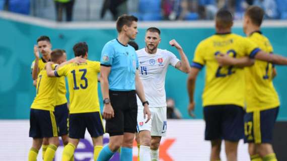 La Slovacchia saluta Euro 2020, Skriniar: "Bene le prime due partite, potevamo fare di più con la Svezia"