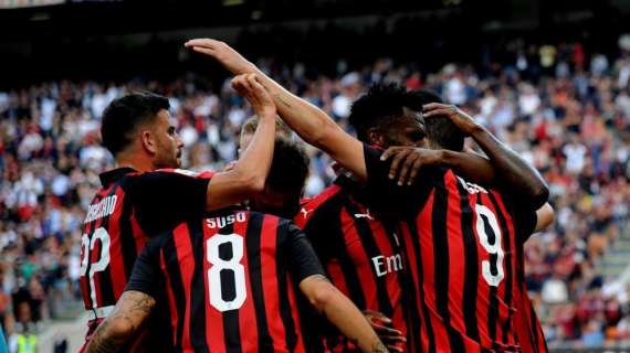 Cutrone-Higuain-Suso, il Milan riparte: 3-2 alla Sampdoria 