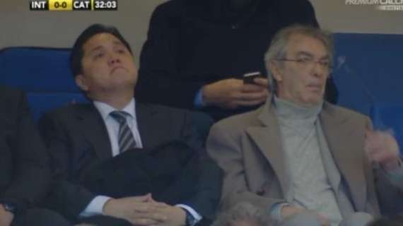 FOTO - Palacio spara in curva: Thohir reagisce così