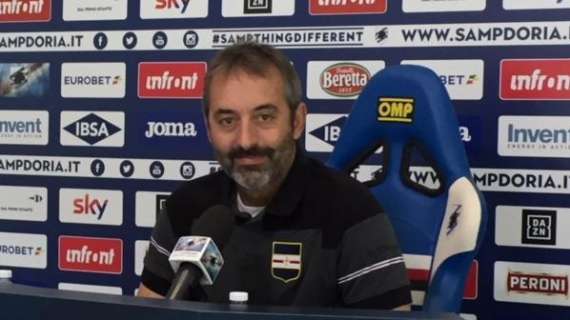 Sampdoria, Giampaolo: "Il Chievo è competitivo, ha fermato anche l'Inter"