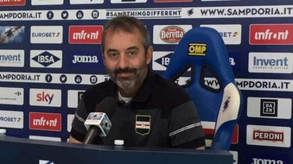 Samp, Giampaolo in conferenza: "L'Inter non avrebbe meritato ai punti, ma è stata più da 'strada'"