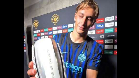 Pio Esposito, che serata! Primo gol nerazzurro e premio di MVP