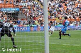 Yuto Nagatomo buca Campagnolo nel 3-1 col Catania dello scorso 22 maggio