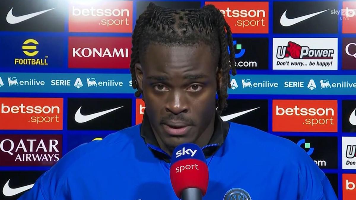 Bisseck a Sky: "Il campionato è lungo, ogni partita è importante. Siamo felici"