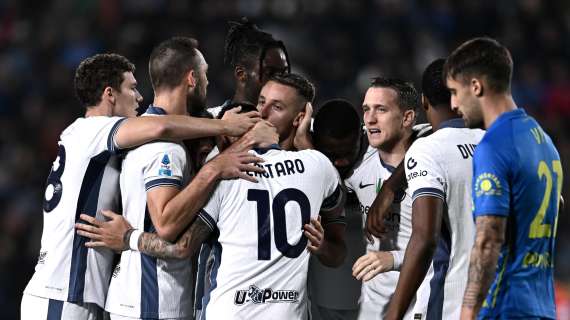 LIVE - Empoli-Inter 0-3, 92': tre minuti di recupero prima di poter alzare le braccia al cielo