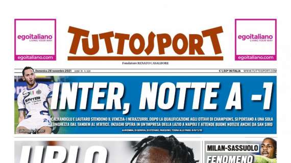 Prima TS - Inter, notte a -1. Urlo Dea, bufera Juve