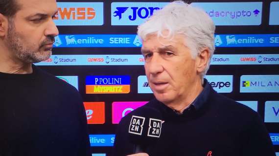 Atalanta, Gasperini a DAZN: "Inter fortissima, noi subiamo spesso". Poi protesta per il rosso a Ederson 