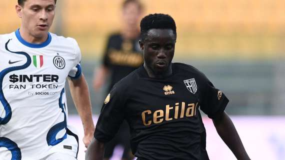 Parma, Camara: "Dobbiamo essere felici per la partita con l'Inter, direi che siamo stati sfortunati"