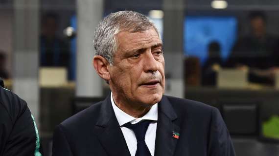 Inter-Juventus, a San Siro presente in tribuna il c.t. portoghese Fernando Santos