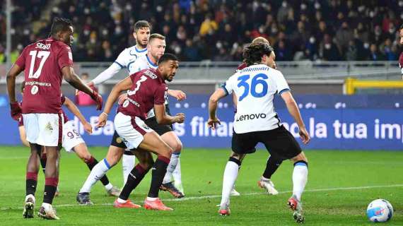 Torino-Inter - Juric asfissia l’Inter, Bremer la colpisce. Sanchez cala al 93' la scialuppa della salvezza