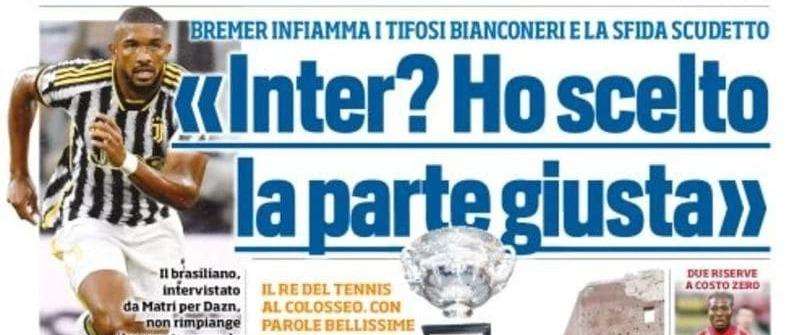 Prima TS - Bremer infiamma la sfida scudetto: "Inter? Ho scelto la parte giusta"