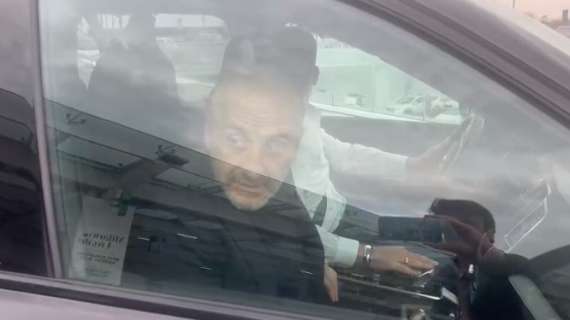 VIDEO - Ausilio rientrato a Milano: bocca cucita di fronte alle domande sull'allenatore