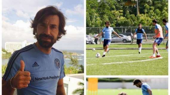 Pirlo, testa al New York City: "My world" 