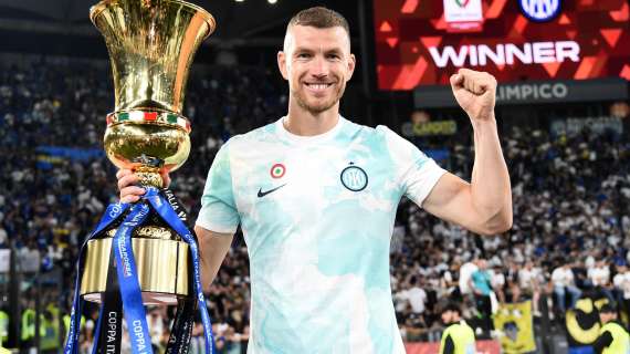 Dzeko saluta: "Abbiamo sognato, fatto chilometri e vinto quattro coppe. È stato un viaggio stupendo, ciao pazza Inter"