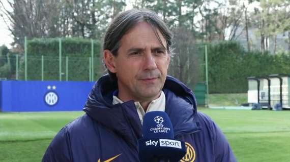 Inzaghi a Sky: "Domani giocherà Sommer. Lautaro e De Vrij in palestra per precauzione, valuteremo"