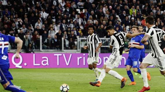 Serie A - La Juve vince facile con la Sampdoria: 3-0