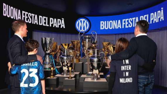 Festa del papà, l'Inter: "Legame speciale che racconta la gloriosa storia nerazzurra"