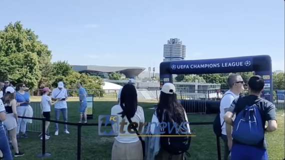 VIDEO - PSG-Inter si avvicina: la panoramica dell'Olympiapark, il villaggio allestito per la finale di Champions