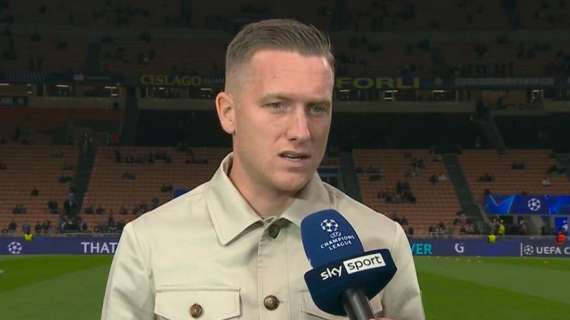 Zielinski a Sky: "Mi sto inserendo alla grande. Giocando come sappiamo i tre punti rimarranno a Milano"