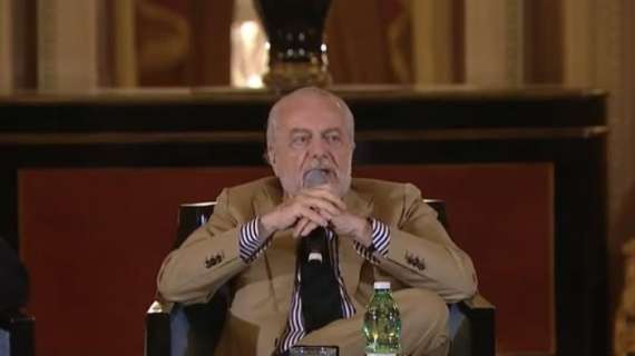 La nuova idea di De Laurentiis: "Campionato europeo con 2 gironi di 25 squadre"