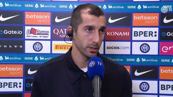 Mkhitaryan a ITV: "Ci siamo messi in difficoltà da soli, su questo dobbiamo migliorare"