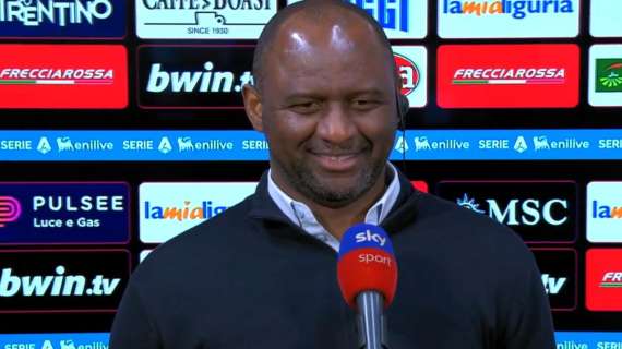 Genoa, Vieira: "L'Inter sarà molto arrabbiata, dovremo saper soffrire. A Milano momenti bellissimi, ma sabato voglio fare punti"