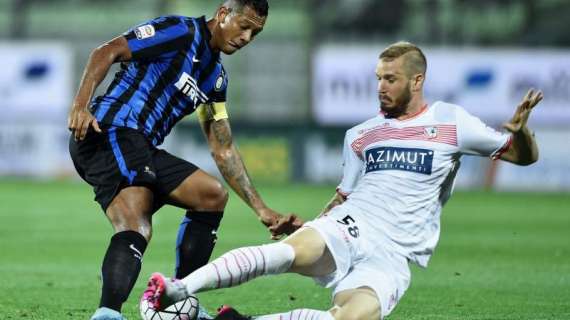 Inter-Carpi, le statistiche generali del match