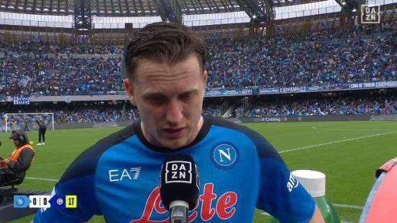 Napoli, Zielinski al 45esimo: "Stiamo bene, nel secondo tempo faremo gol e vinceremo"