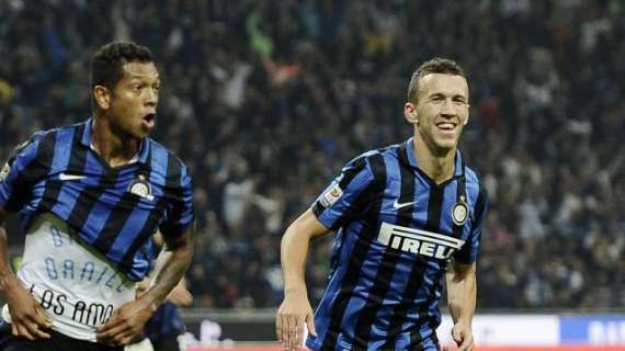 Apre Perisic, risponde Gilardino: un altro pari per l'Inter, col Palermo è 1-1