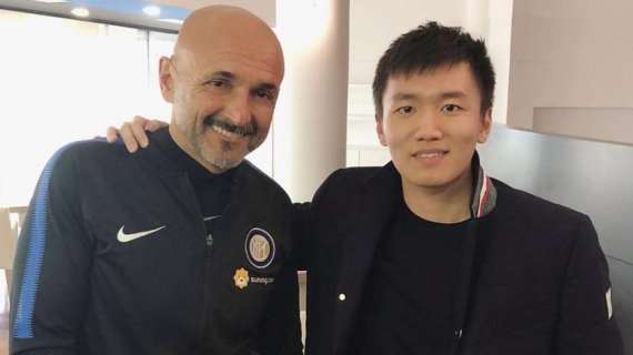 Spalletti, l'omaggio di Zhang jr.: "Questi 2 anni significano molto per l'Inter, grazie mister"
